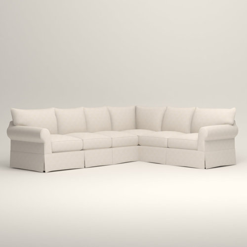 Farmhouse & Rustic Slipcovered Sectional Sofas Classic Styles Birch Lane